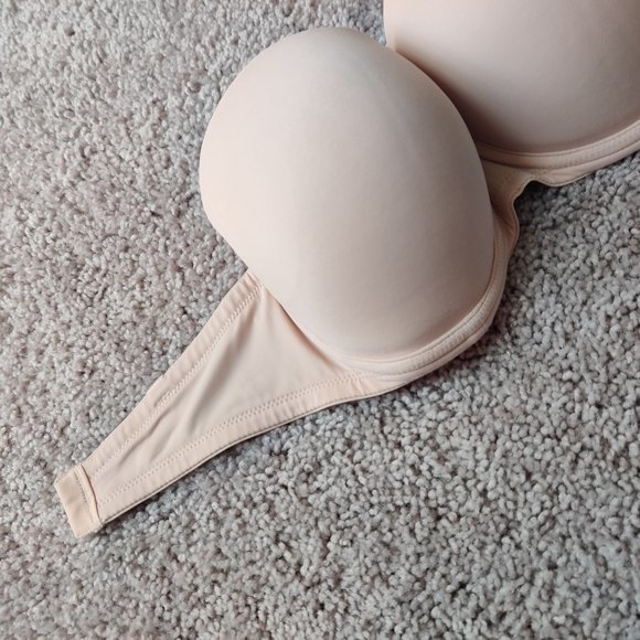 Pink Victoria secret Strapless Bra size 32DD - Picture 6 of 7
